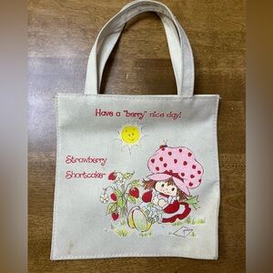 Vintage 1980s Strawberry Shortcake Tote Bag (small)